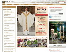 Tablet Screenshot of almy.com